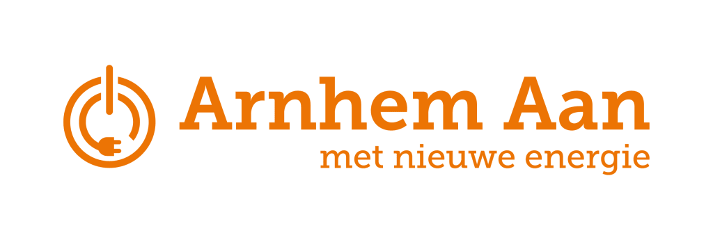 Logo Arnhem Aan met nieuwe energie