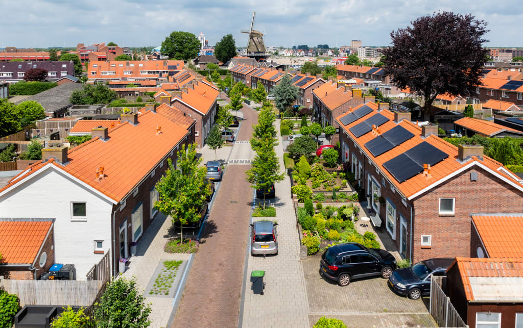 Straatbeeld in Hattem