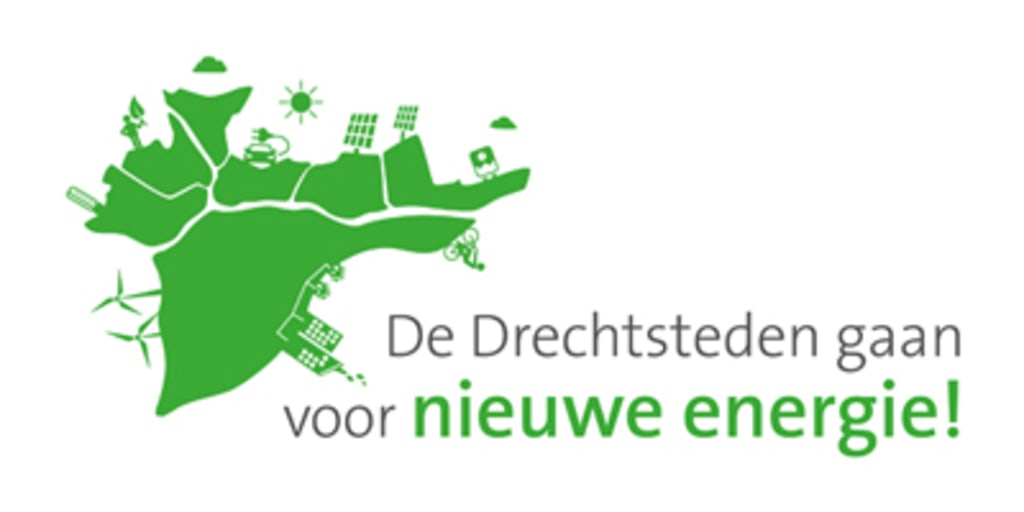 Logo de Drechtsteden gaan voor nieuwe energie!