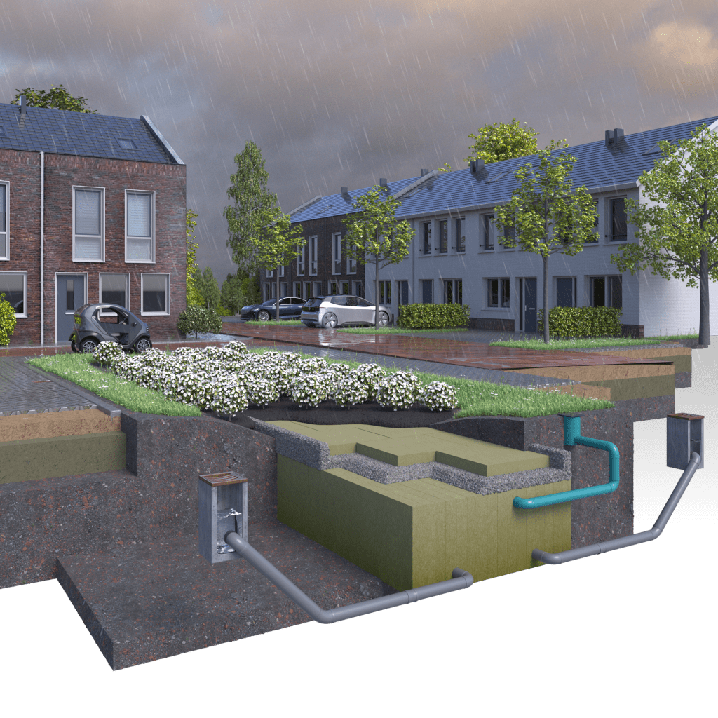 Afbeelding van Klimaatwadi in Zoeterwoude