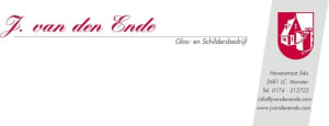 Glas- en Schildersbedrijf J. van den Ende BV - logo
