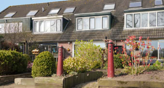 Voorkant van eengezinswoning in Amsterdam-Noord