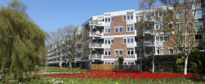 Flatgebouwen in Amsterdam Zuidoost