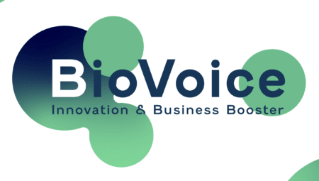 Het logo van BioVoice