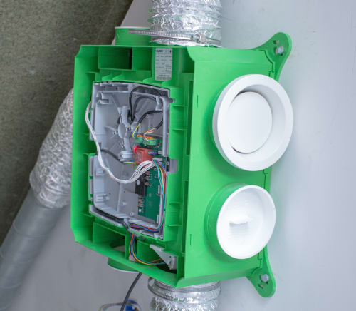 Groene ventilatiebox
