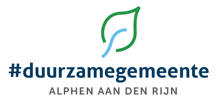 Logo #duurzamegemeente van Alphen aan den Rijn
